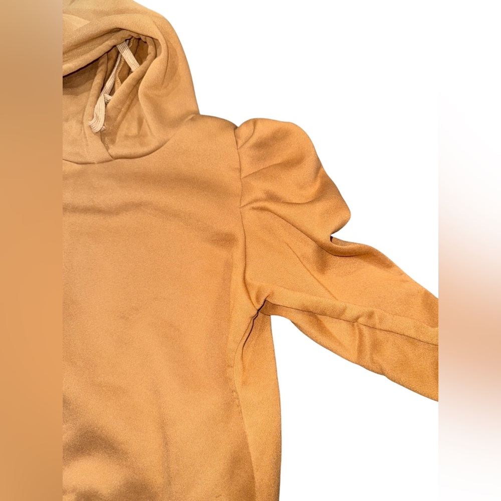 ✨ 5/$30 ✨ Women's Brown Sweater with Puff Sleeves